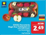 Magic Star Tafeläpfel rot Angebote von EDEKA Herzstücke bei Marktkauf Altenburg für 2,49 €