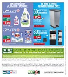 Offre Lessive Liquide dans le catalogue Supermarchés Match du moment à la page 22