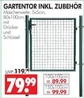 Gartentor inkl. Zubehör Angebote bei Wreesmann Stade für 79,99 €
