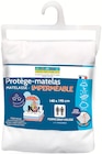 Protège-matelas matelassé imperméable et respirant - MIMAL en promo chez Migros France Thonon-les-Bains à 23,90 €