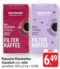 Aktuelles Filterkaffee Klassisch Angebot bei EDEKA in Lahr (Schwarzwald) ab 6,49 €