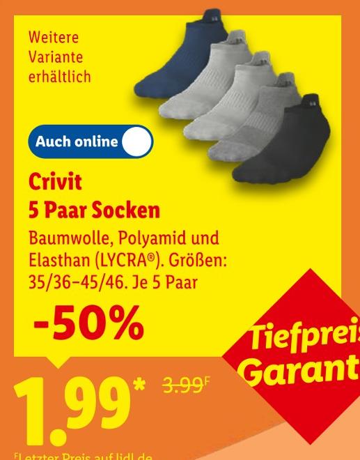5 Paar Socken