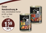 Hundenahrung von Cesar im aktuellen V-Markt Prospekt für 1,59 €