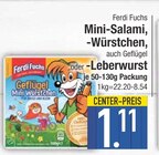 Mini-Salami von Ferdi Fuchs im aktuellen EDEKA Prospekt für 1,11 €