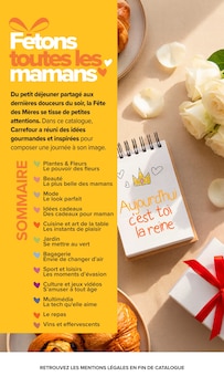 Catalogue Carrefour de la semaine 22, "FÊTONS TOUTES LES MAMANS", page 2, 19/05/2026 - 01/06/2026 Prospectus Carrefour en cours, "FÊTONS TOUTES LES MAMANS", page 2 sur 56