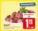 Gulasch im Angebot bei EDEKA in Landshut Gulasch Angebote bei EDEKA Landshut für 1,11 €