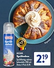 Sprühfertig Sprühsahne im ALDI SÜD Prospekt Sprühfertig Sprühsahne von Milsani im aktuellen ALDI SÜD Prospekt für 2,19 €