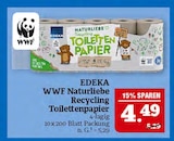 Aktuelle Toilettenpapier Angebote bei Marktkauf in Nürnberg Aktuelles WWF Naturliebe Recycling Toilettenpapier Angebot bei Marktkauf in Nürnberg ab 4,49 €