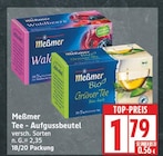 Tee - Aufgussbeutel von Meßmer im aktuellen EDEKA Prospekt