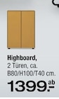 Ostermann - Highboard Angebot im Prospekt Highboard bei Ostermann im Prospekt für 1.399,00 €