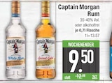 Rum im EDEKA Prospekt Rum von Captain Morgan im aktuellen EDEKA Prospekt für 9,50 €