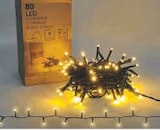 Guirlande multifonctions 80 LEDs dans le catalogue Hyper U