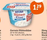 Hüttenkäse bei tegut im Aichwald Prospekt für 1,29 €