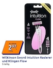 Intuition Rasierer und Klingen Flow von Wilkinson Sword im aktuellen Action Prospekt für 2,97 €