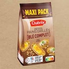 Petits Pains Grillés au Blé Complet - Chabrior en promo chez Intermarché Aulnay-sous-Bois à 1,02 €