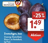 Zwetschgen, lose bei ALDI SÜD im Böblingen Prospekt für 1,49 €