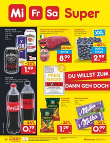 Milka im Netto Marken-Discount Prospekt "Aktuelle Angebote" mit 55 Seiten (Rostock)