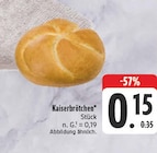 Kaiserbrötchen Angebot in Oberschöna Kaiserbrötchen im aktuellen Prospekt bei EDEKA in Oberschöna