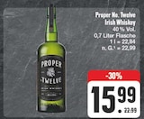 Irish Whiskey Angebote von Proper No. Twelve bei EDEKA Plauen für 15,99 €