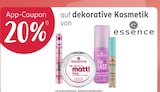 20% App-Coupon von essence im aktuellen Rossmann Prospekt