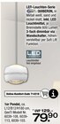 LED-Leuchten-Serie QUIBERON Angebote von GeeTi bei Ostermann Bergisch Gladbach für 79,90 €
