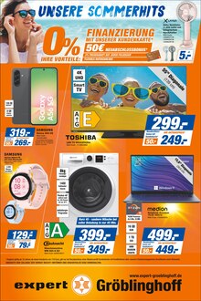 Aktueller expert Gröblinghoff Prospekt "UNSERE SOMMERHITS" Seite 1 von 8 Seiten