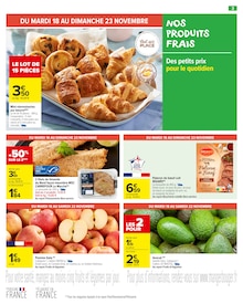 Promotion Avocat dans le prospectus Carrefour Market, valable du 18/11/2025 au 30/11/2025 Promo Avocat dans le catalogue Carrefour Market du moment à la page 3