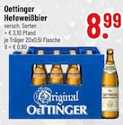 Hefeweißbier von Oettinger im aktuellen Trinkgut Prospekt für 8,99 €