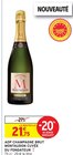 AOP Champagne Brut Cuvée du Fondateur - Montaudon en promo chez Intermarché Betton à 21,75 €