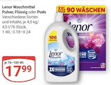 Waschmittel Pulver Angebote von Lenor bei GLOBUS Oberursel für 17,99 €