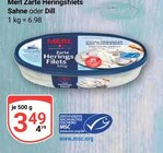 Zarte Heringsfilets Sahne Angebote von Merl bei GLOBUS Wolfenbüttel für 3,49 €