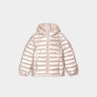 Doudoune légère zippée à capuche couleur argent fille à 19,99 € dans le catalogue La Halle