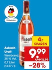 Uralt im Angebot bei Netto Marken-Discount in Kamp-Lintfort Uralt Angebote von Asbach bei Netto Marken-Discount Kamp-Lintfort für 9,99 €