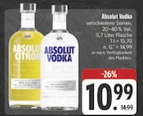 EDEKA Strullendorf - Vodka Angebot im Prospekt Vodka bei EDEKA im Strullendorf Prospekt für 10,99 €