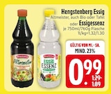 Altmeister Essig Angebote von Hengstenberg bei EDEKA Ravensburg für 0,99 €