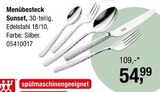 Menübesteck Sunset im Angebot bei Opti-Wohnwelt in Suhl Menübesteck Sunset Angebote bei Opti-Wohnwelt Suhl für 54,99 €