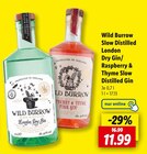 Slow Distilled London Dry Gin im Angebot bei Lidl in Schwerin Slow Distilled London Dry Gin Angebote von Wild Burrow bei Lidl Schwerin für 11,99 €