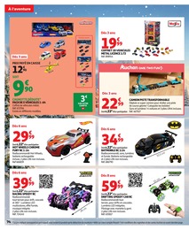 Prix et réduction Majorette dans le prospectus Auchan Hypermarché en cours Offre Majorette dans le catalogue Auchan Hypermarché du moment à la page 74