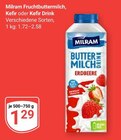 Fruchtbuttermilch, Kefir oder Kefir Drink Angebote von Milram bei GLOBUS Neustadt für 1,29 €