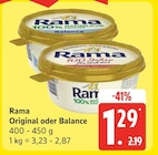 Original oder Balance Angebote von Rama bei EDEKA Buxtehude für 1,29 €