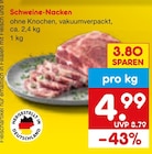 Schweine-Nacken bei Netto Marken-Discount im Prospekt "" für 4,99 €