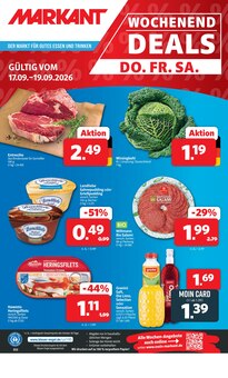 Saft im aktuellen Markant Nordwest Prospekt (Bremerhaven) Saft im Markant Nordwest Prospekt "DER MARKT FĂśR GUTES ESSEN UND TRINKEN" mit 12 Seiten (Bremerhaven)