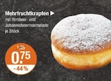 Mehrfruchtkrapfen von  im aktuellen V-Markt Prospekt für 0,75 €