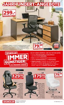 Bürostuhl Angebot im Segmüller Prospekt, gültig von 13.09.2025 bis 04.10.2025 Bürostuhl Angebot im aktuellen Segmüller Prospekt auf Seite 24