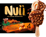 BÂTONNETS GLACÉS CARAMEL SALÉ ET NOIX DE MACADAMIA NUII - NUII - Auchan Supermarché à Ermont BÂTONNETS GLACÉS CARAMEL SALÉ ET NOIX DE MACADAMIA NUII - NUII en promo chez Auchan Supermarché Ermont à 4,29 €