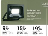 Espace Emeraude Castelnaudary - Promo Projecteur Nino Promo Projecteur Nino à 9,90 € dans le catalogue Espace Emeraude à Castelnaudary