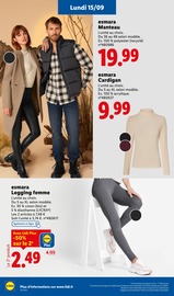 Manteau Femme Angebote im Prospekt "Le vrai prix des bonnes choses" von Lidl Manteau Femme Angebote im Prospekt "Le vrai prix des bonnes choses" von Lidl auf Seite 70