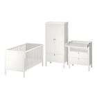Babymöbel 3-tlg. weiß Angebote von SUNDVIK bei IKEA Lehrte für 627,00 €