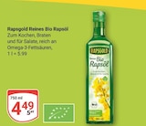 Reines Bio Rapsöl Angebote von Rapsgold bei GLOBUS Ludwigshafen für 4,49 €
