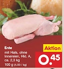 Ente im Angebot bei Netto Marken-Discount in Straubing Ente Angebote bei Netto Marken-Discount Straubing für 0,45 €